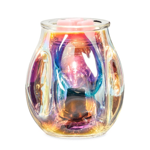 NIB Scentsy Bubbled Iridescent Wax Warmer - Picture 2 of 12